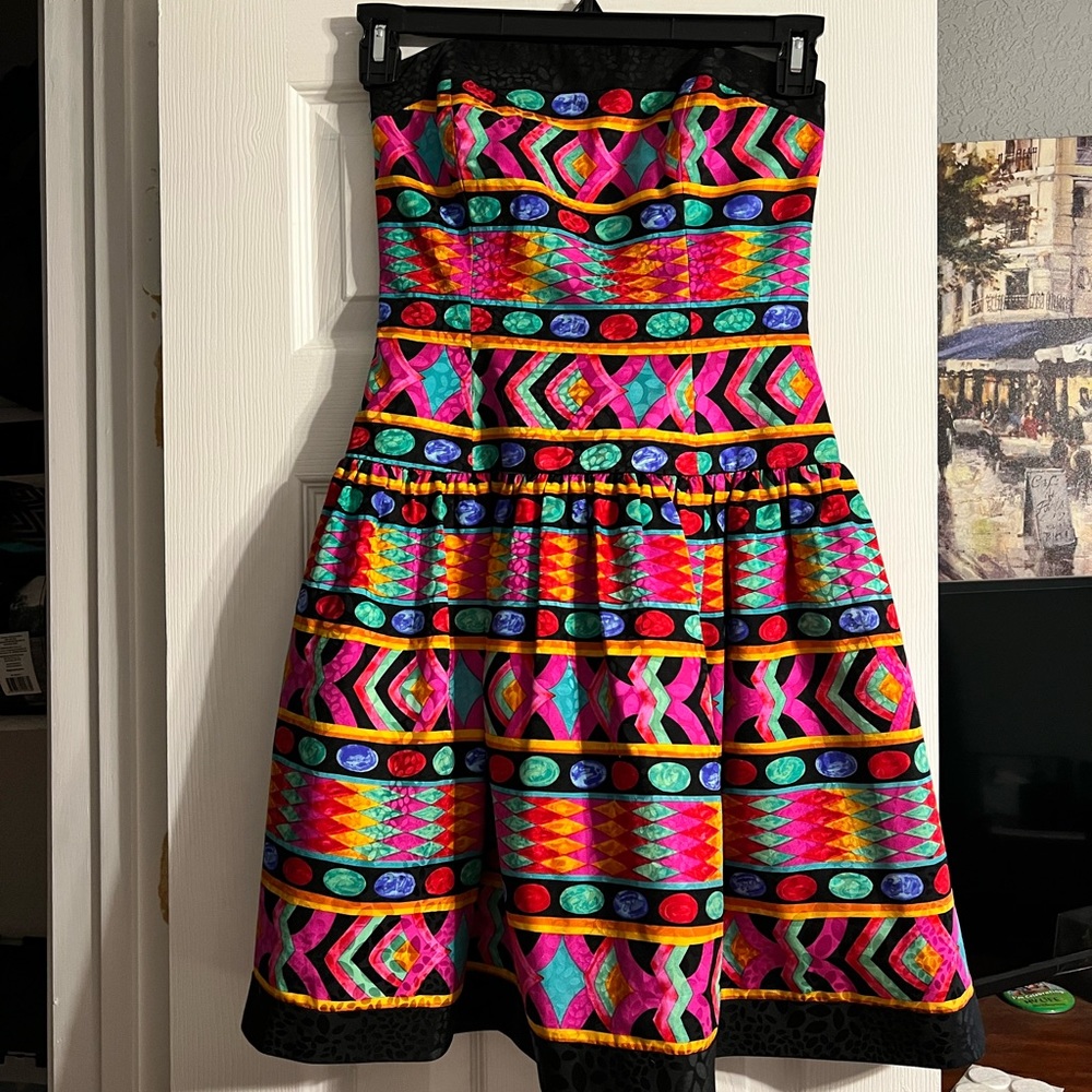 Colorful Vintage Dress